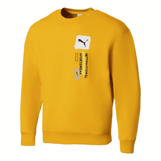 Logo International Sportswear Sweatshirt “Yellow”