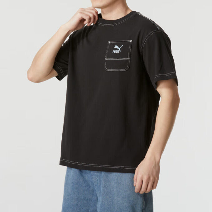 Logo Pocket T-shirt “Black”