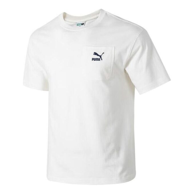 Logo Pocket T-shirt “White”