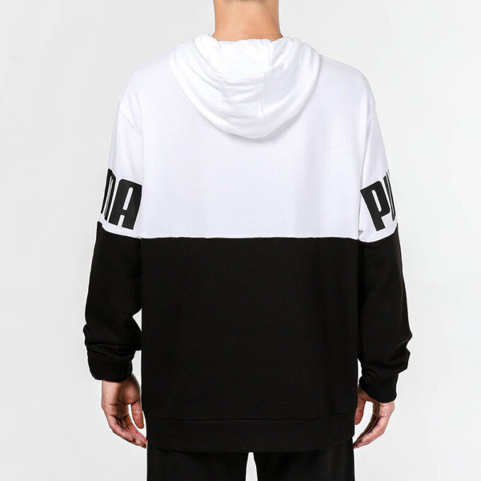 Logo Printing Sports Breathable Black White Colorblock “Black White”