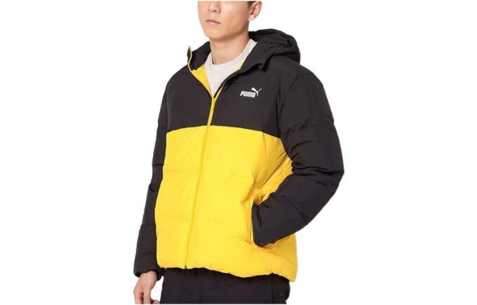 Logo Puffer Down Jacket “Yellow”