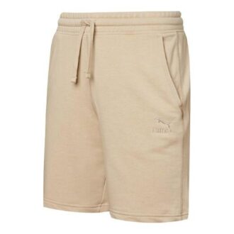 Logo Shorts “Beige”