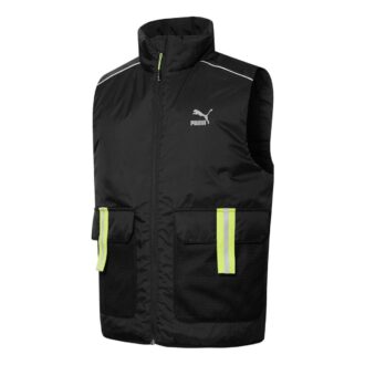 Logo Sleeveless Vest “Black”