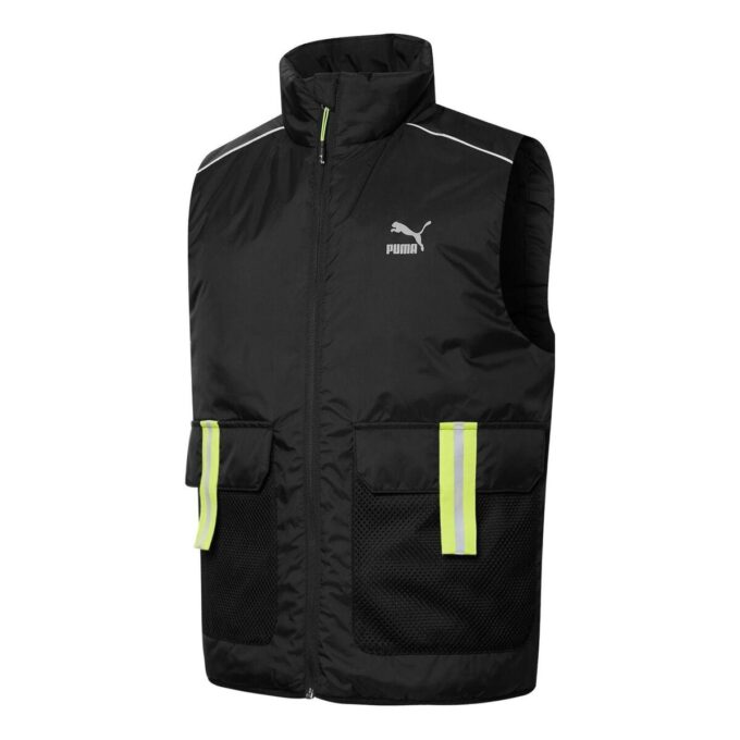 Logo Sleeveless Vest “Black”