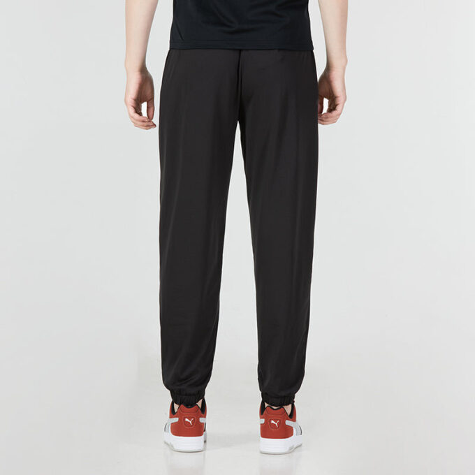 Logo Straight Fit Trackpants “Black”