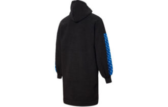 Long Fleece Jacket “Blue Black”