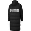 Long Oversized Down Jacket “Black White”