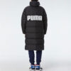 Long Oversized Down Jacket “Black White”