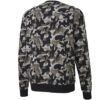 Long Sleeve Crew Neck Pullover “Black Camo”