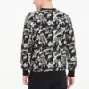 Long Sleeve Crew Neck Pullover “Black Camo”