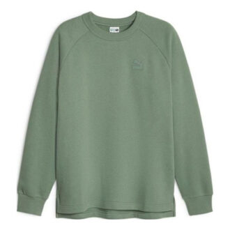 Loose-Fit Sports Pullover Sweatshirt “Green”