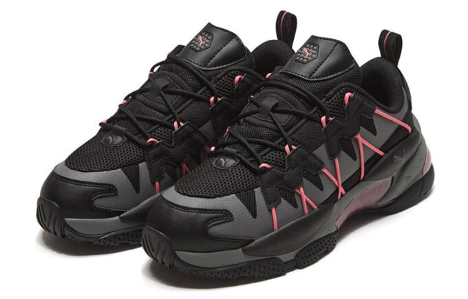 LQDCELL Omega Striped Knit “Black Castlerock”