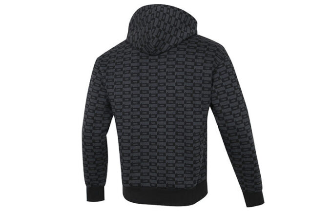 Luxe Aop Full Print Logo Knit Black