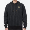 Luxe Aop Full Print Logo Knit Black