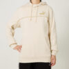 Luxe Crew Embroidered Logo Sports hoodie “Beige”