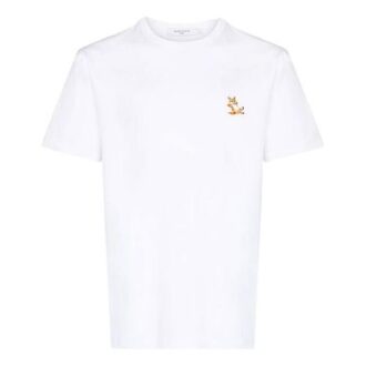Maison Kitsune Chillax Fox Patch Classic T-Shirt “White”