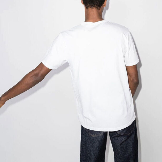 Maison Kitsune Chillax Fox Patch Classic T-Shirt “White”