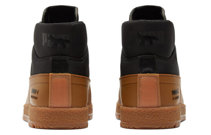 Maison Kitsune x Ralph Sampson 70 Mid “Black Gum”