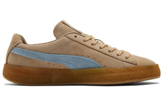 Maison Kitsune x Suede Crepe “Travertine Chambray Blue”