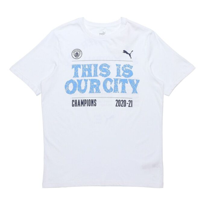 Manchester City 20/21 Winner T-Shirt “White”