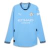 Manchester City 2024/25 Authentic Home Long Sleeves Jersey “Blue”