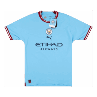Manchester City 22/23 Player Issue Home Jersey “Blue”
