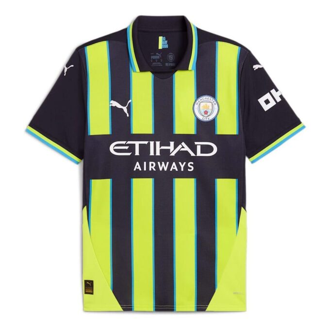 Manchester City 24/25 Away Jersey “Blue Yellow”