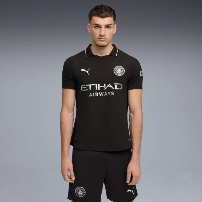 Manchester City 25/26 Away Authentic Men Soccer Jersey