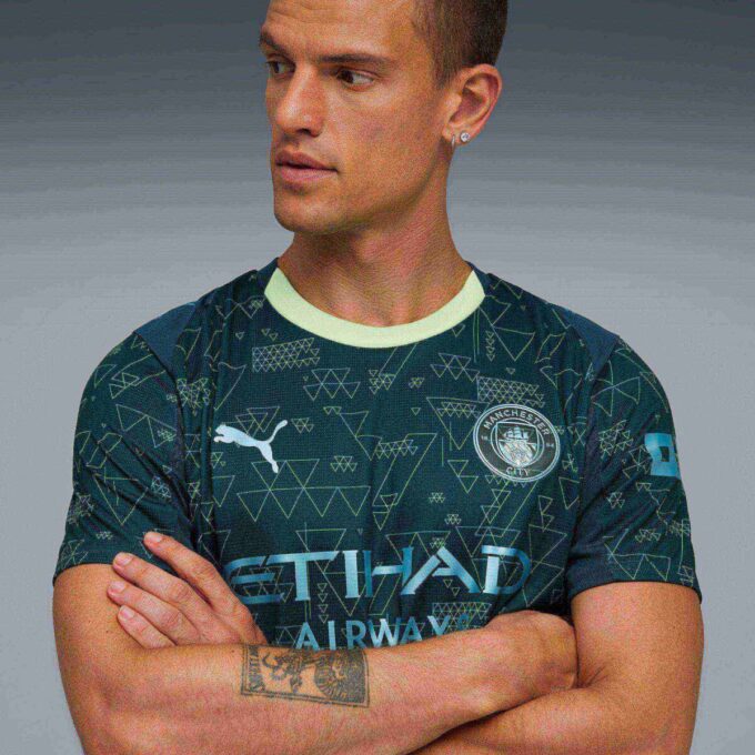 Manchester City 25/26 Fourth Replica Men Soccer Jersey Manchester City 25/26 Fourth Replica Men Soccer Jersey