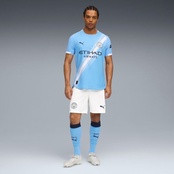 Manchester City 25/26 Home Authentic Men Soccer Jersey Manchester City 25/26 Home Authentic Men Soccer Jersey