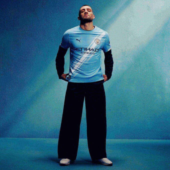 Manchester City 25/26 Home Replica Men Soccer Jersey Manchester City 25/26 Home Replica Men Soccer Jersey