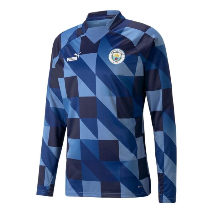 Manchester City F.C. Pre-match Long Sleeves Jersey “Blue Navy”