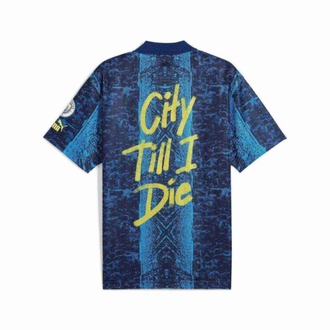 Manchester City ftblNRGY+ Men Retro Jersey Manchester City ftblNRGY+ Men Retro Jersey