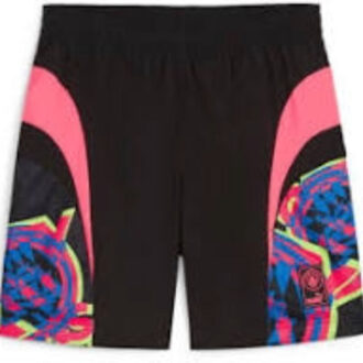 Manchester City FtblNrgy Woven Short “Black Multi-Color”