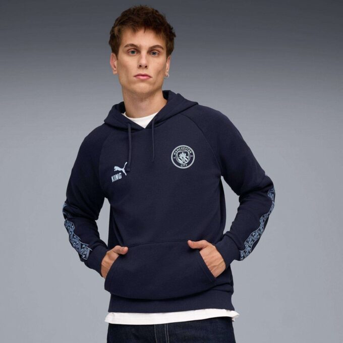 Manchester City KING Men Soccer Hoodie