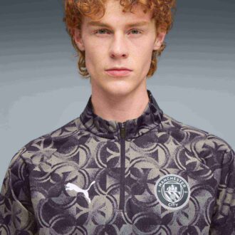 Manchester City Men Quarter-Zip Pullover Manchester City Men Quarter-Zip Pullover
