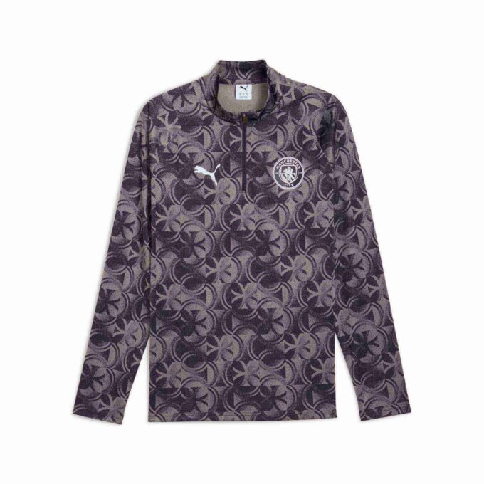 Manchester City Men Quarter-Zip Pullover Manchester City Men Quarter-Zip Pullover