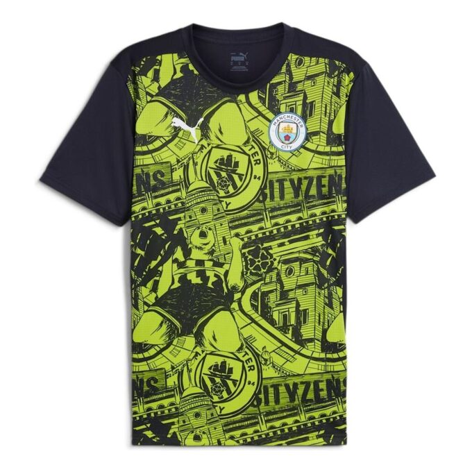 Manchester City Pre-Match Jersey “Yellow Blue”