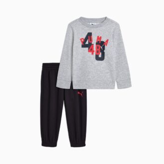 Matching Sets Toddlers’ Cotton Fleece Sweatshirt and Joggers Matching Sets Toddlers’ Cotton Fleece Sweatshirt and Joggers