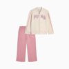 Matching Sets Toddlers’ Fleece Jacket and Wide Leg Pants Matching Sets Toddlers’ Fleece Jacket and Wide Leg Pants