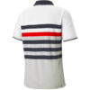 MATTR One Way Polo Shirt “White Black Red”