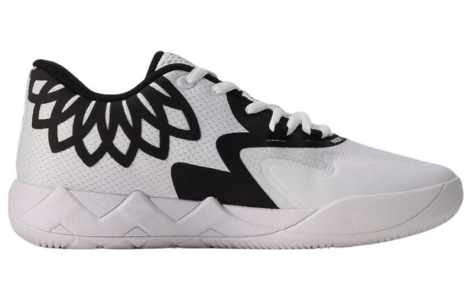 MB.01 Low LaMelo Ball “Team Colors – White Black”