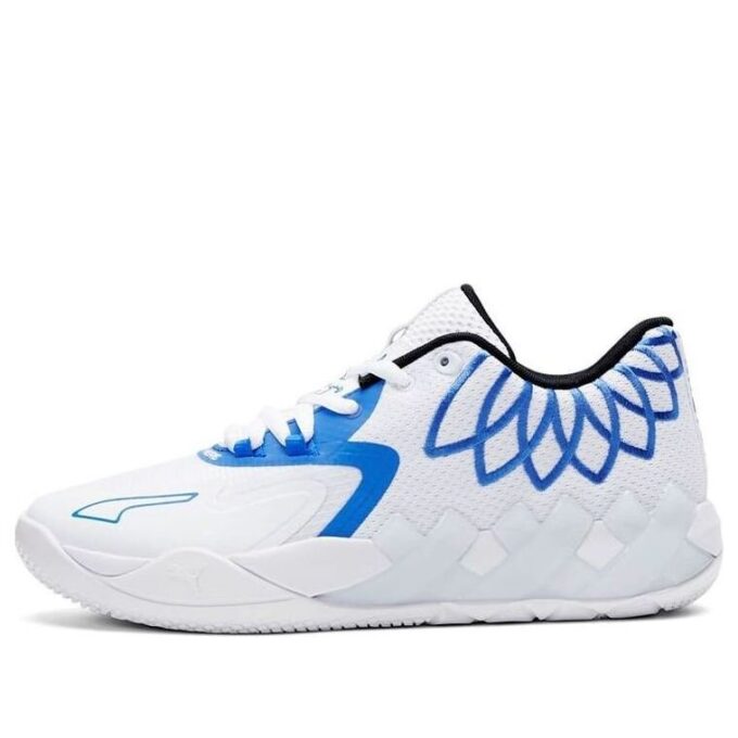 MB.01 Low LaMelo Ball “Team Colors – White Bluemazing”