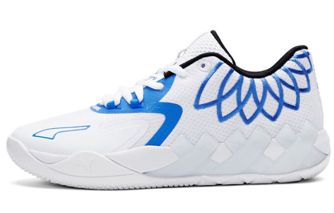 MB.01 Low LaMelo Ball “Team Colors – White Bluemazing”