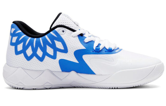 MB.01 Low LaMelo Ball “Team Colors – White Bluemazing”