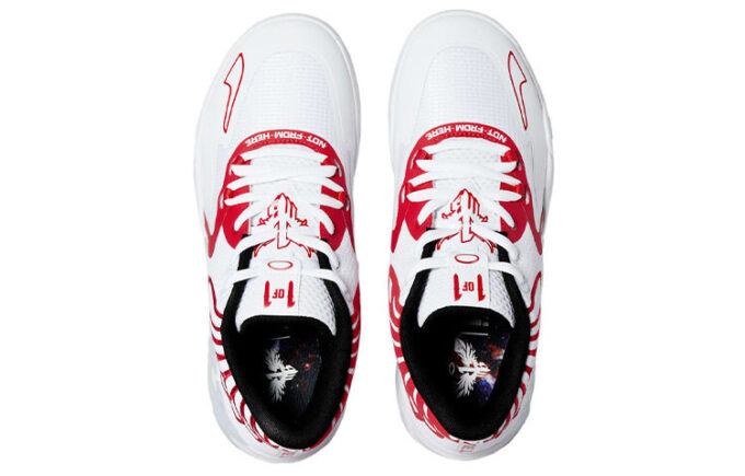 MB.01 Low LaMelo Ball “Team Colors – White High Risk Red”