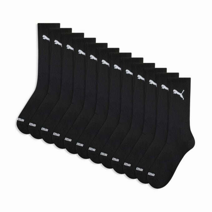 Men Half-Terry Crew Socks (6 Pairs)