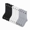 Men Half-Terry Crew Socks (6 Pairs)