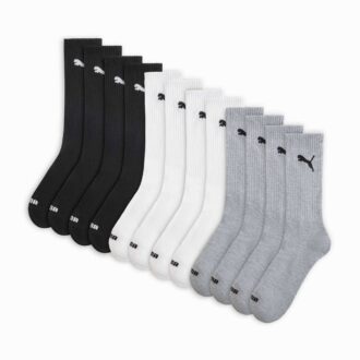 Men Half-Terry Crew Socks (6 Pairs)