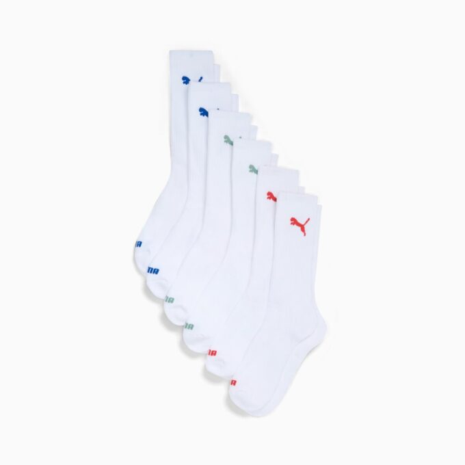 Men Half-Terry Crew Socks (6 Pairs)
